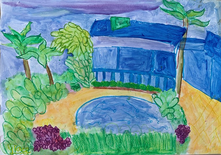 First Prize Winner Grace Keely’s artwork