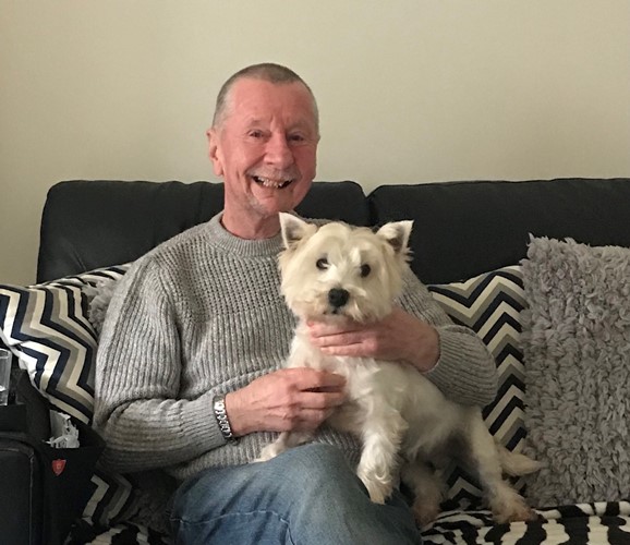 Eddie from Cork enjoying life after recovering from cancer
