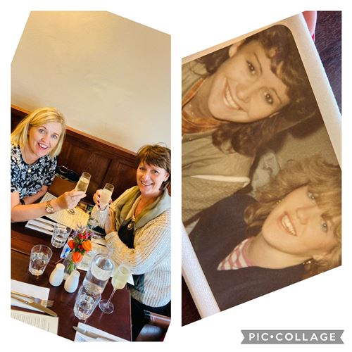 SLRON Network Deputy Patient Manager Jacqui Purcell and PA to the General Manager at SLRON Angela Martin – friends and colleagues for over 40 years