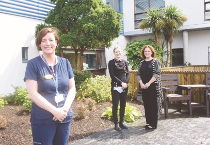 From left: Alison McCaffrey, Advanced Nurse Practitioner in Paediatric Diabetes; with Dr Orla Neylon, Consultant Paediatric Endocrinologist; and Prof Clodagh O’Gorman, Consultant Paediatrician.    