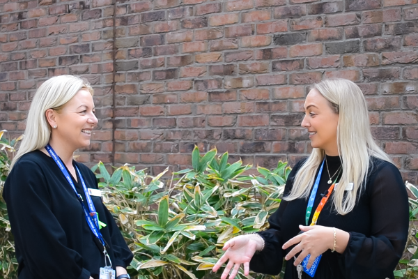     Lauren McDunphy, Stroke Nurse Specialist and Melissa Gannon, Stroke Nurse Specialist, Mater Hospital