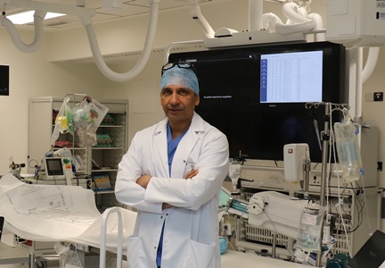 Consultant Cardiologist Prof Faisal Sharif 