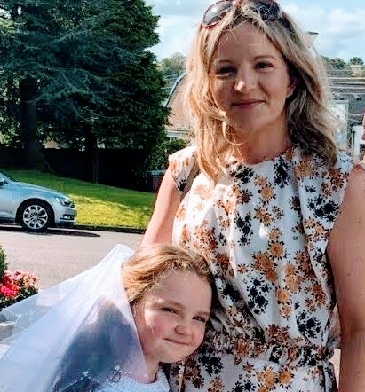 Maria Moran and her nine year old daughter Caoimhe large