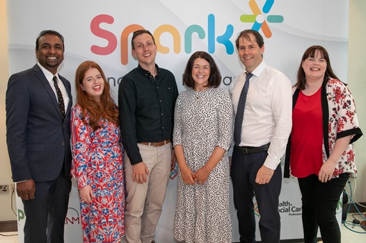 Spark Team - Neilan Govender, Rachel McNamara, Dermot Burke, Caitriona Heffernan, Jared Gormly, Amy Carroll