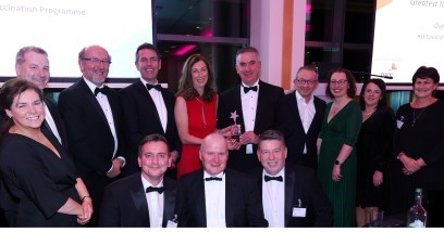 National Vaccination Programme Covid19 wins Project Management Awards 