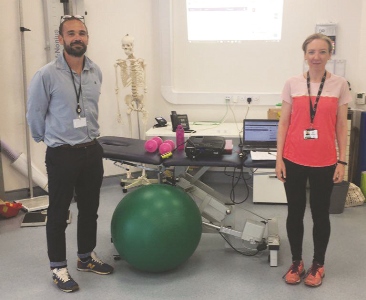 Barry Kehoe, Senior Physiotherapist and Claire Baily Scanlan, Clinical Specialist Physiotherapist, Respiratory Integrated Care Team, Chronic Disease Hub 3.