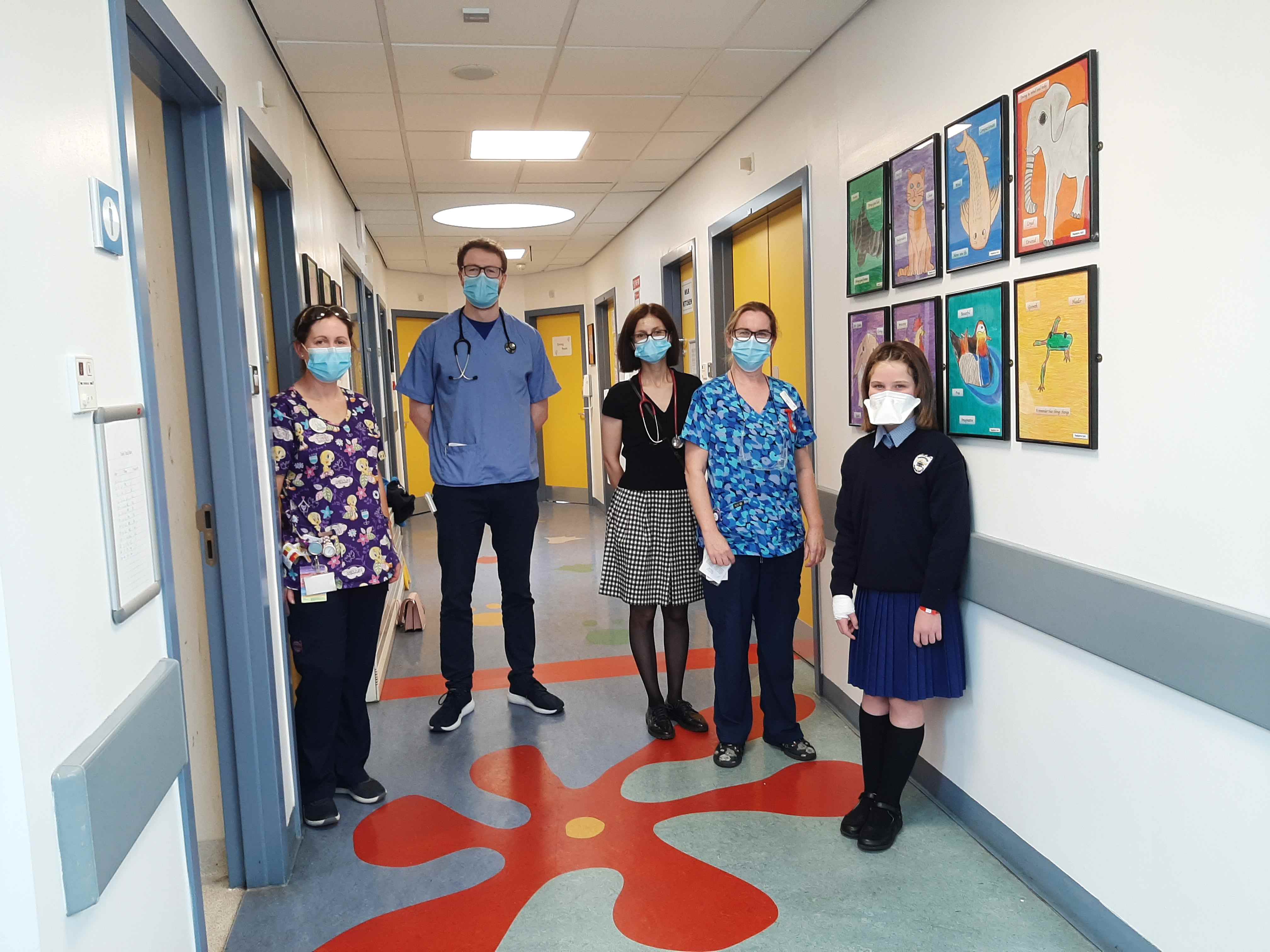 Children Art Project donated to Paediatric Unit MRHP HSE.ie
