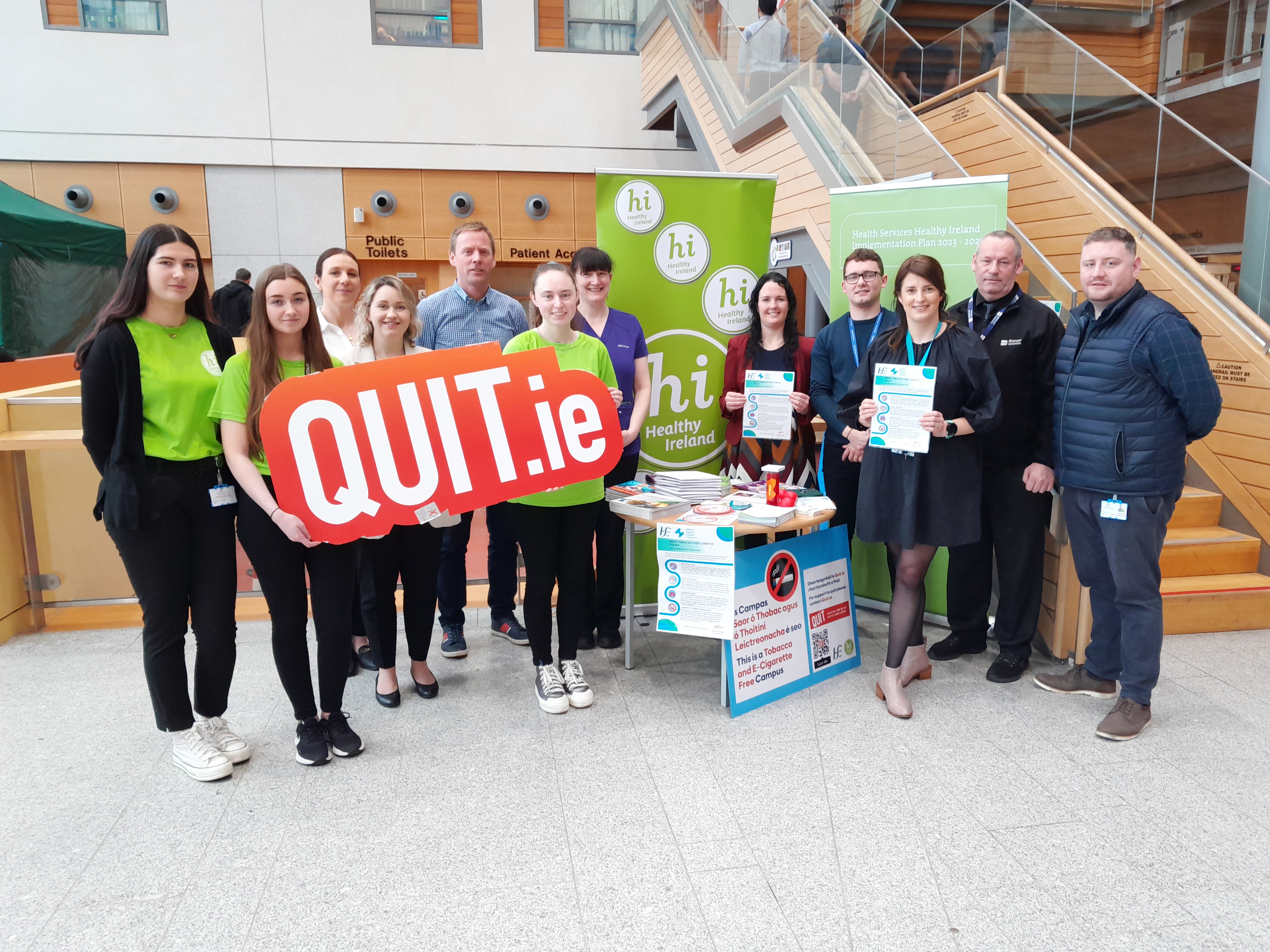 Tullamore Hospital launch Tobacco Free Campus Policy