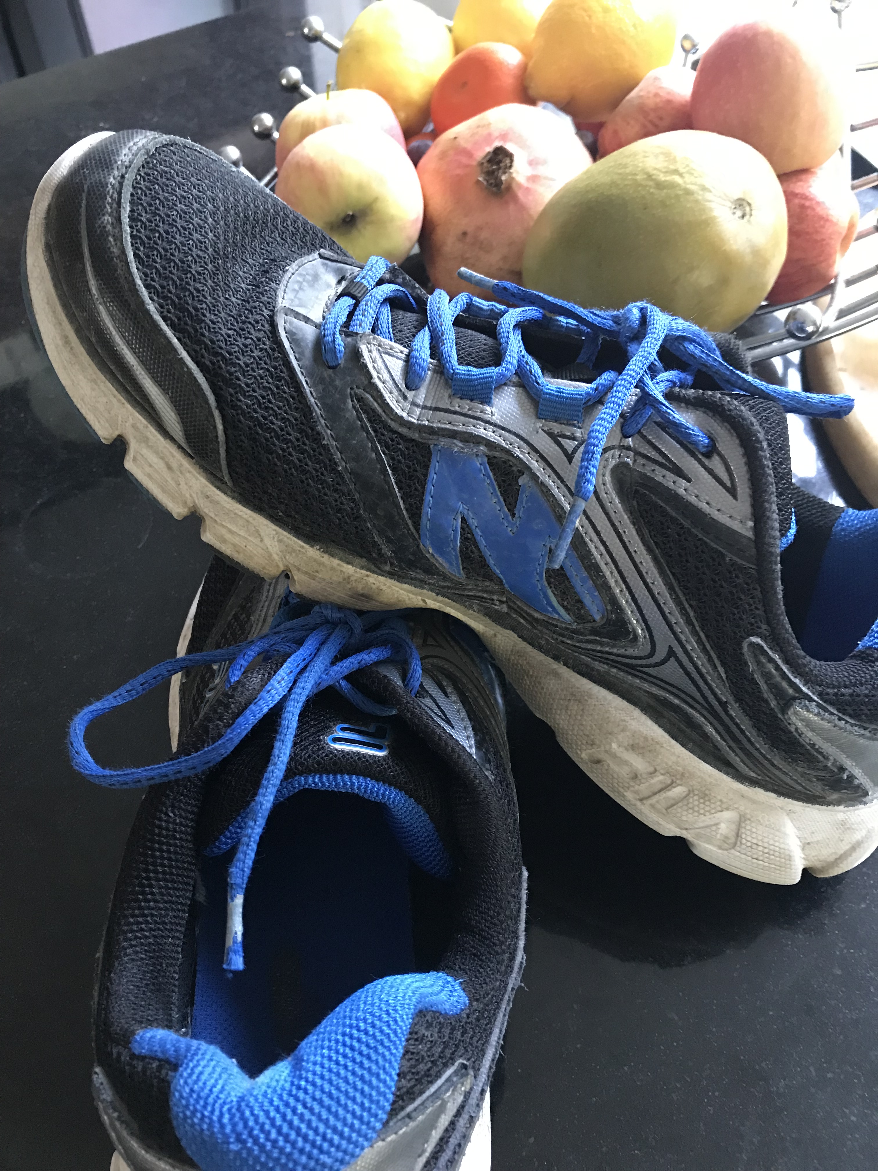 Peter's running shoes