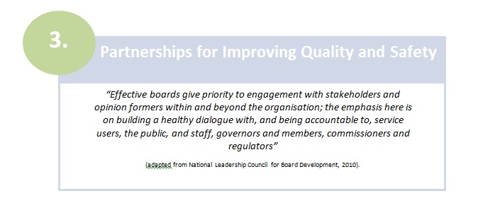 Partnerships for Improving Quality and Safety Partnerships for Improving Quality and Safety
