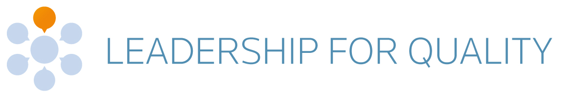 Leadership for quality Leadership for quality