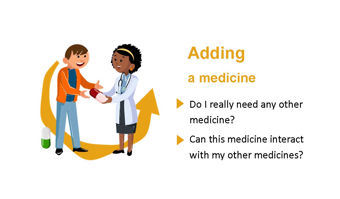 Adding a medicine Adding a medicine