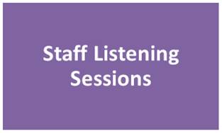Staff Listening Sessions Box Staff Listening Sessions Box