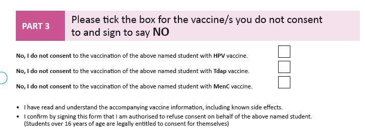 common queries about school consent forms irelands health service tdap form