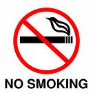 No Smoking sign