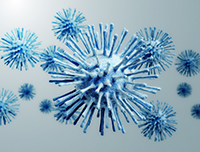 fluvirusimage flu virus render