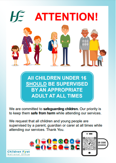 Supervision of Children Poster