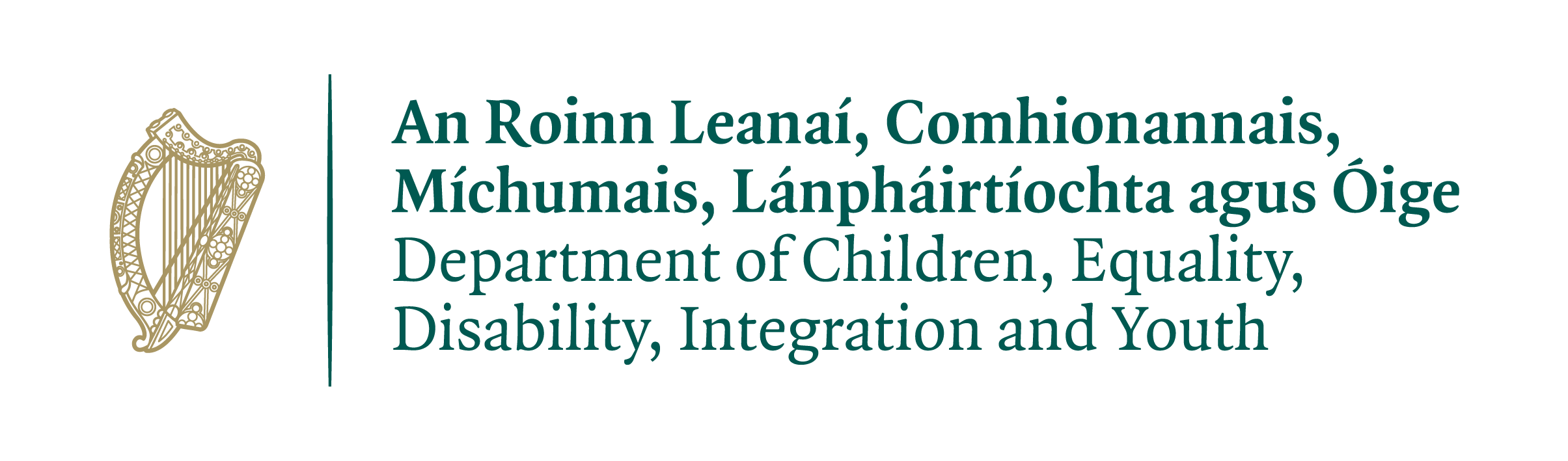 Department of Children, Equality, Disability, Integration and Youth Logo