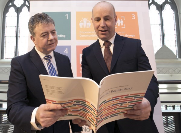 Annual Report 2017 launch John Meehan Jim Daly Annual Report 2017 launch John Meehan Jim Daly