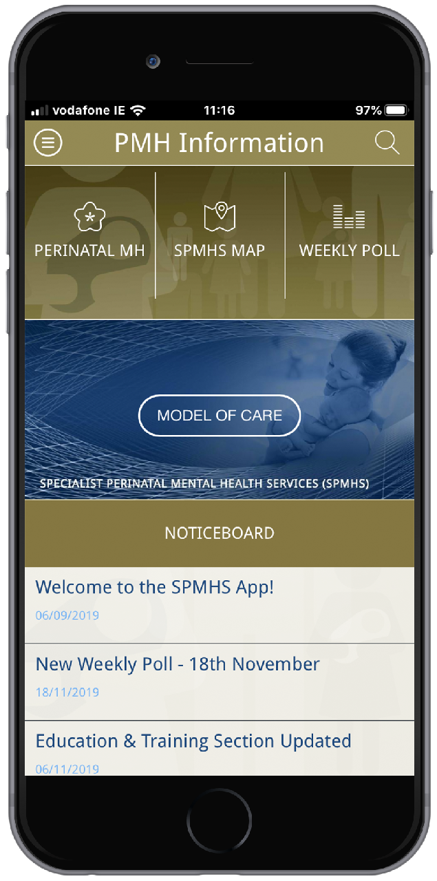 Image of Perinatal Mental Health app