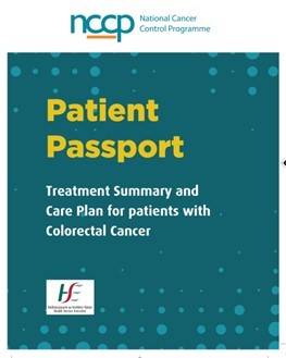 Colorectal Cancer Patient Passport Front Cover