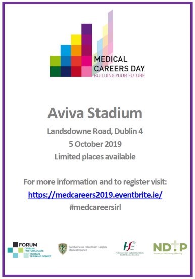 Medical Careers Day 2019 poster Medical Careers Day 2019 poster