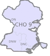 CHO 9 map