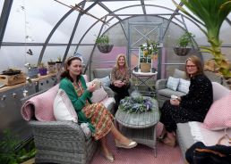 A substance misuse recovery journey garden, depicted as the ‘Colour Purple’ has received a commendation at this year’s Bloom event in Dublin. 