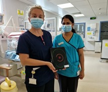 New monitor helps staff and parents at Special Care Baby Unit