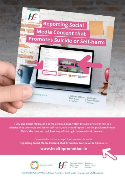 Reporting Social Media Content Poster