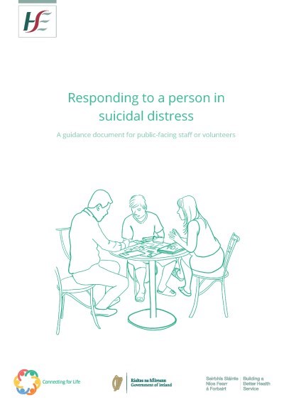 Responding to a person in suicidal distress - cover 