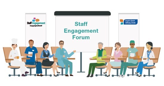 Staff Engagement Forum Cartoon 